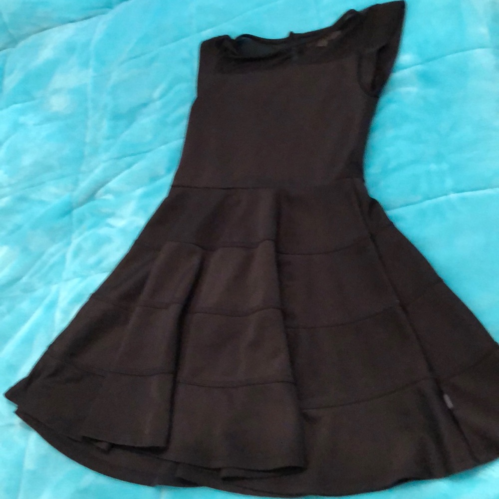 black expensive dress